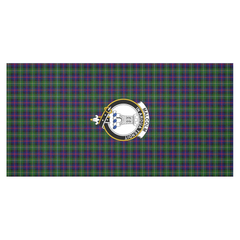 Malcolm (MacCallum) Tartan Crest Tablecloth