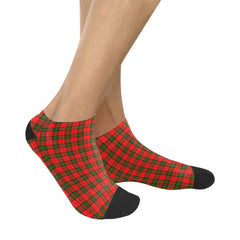 Dunbar Modern Tartan Ankle Socks