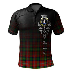 Boyd Modern Tartan Polo Shirt - Alba Celtic Style