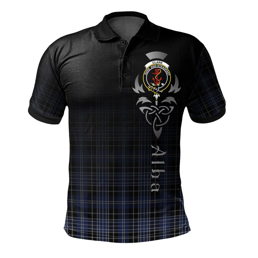 Clark 02 Tartan Polo Shirt - Alba Celtic Style