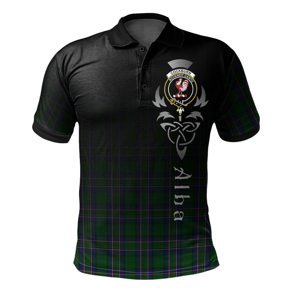 Cockburn Old Tartan Polo Shirt - Alba Celtic Style