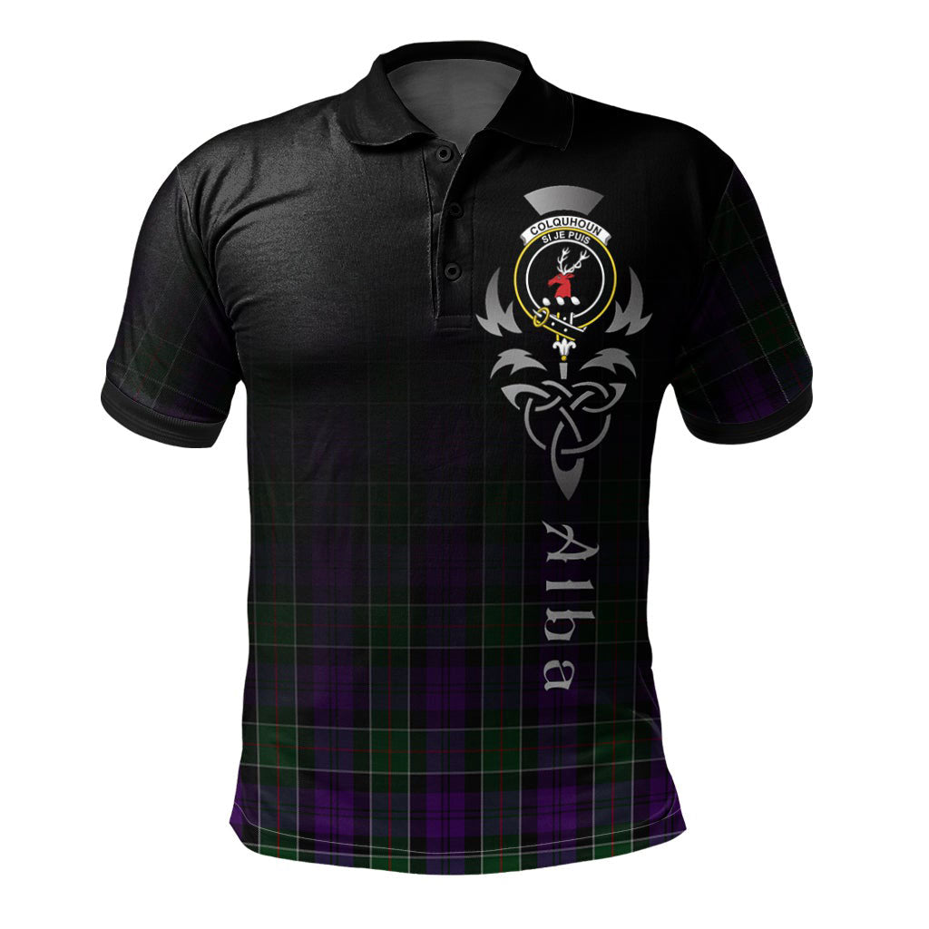 Colquhoun 03 Tartan Polo Shirt - Alba Celtic Style