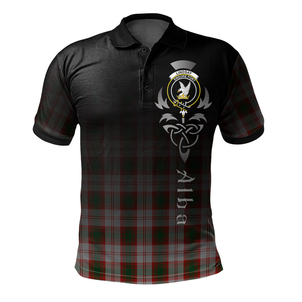 Lindsay Dress Red Tartan Polo Shirt - Alba Celtic Style