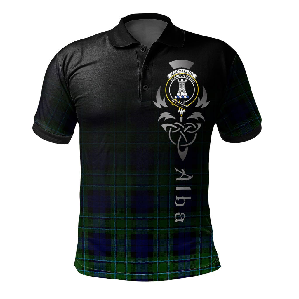 MacCallum Modern Tartan Polo Shirt - Alba Celtic Style