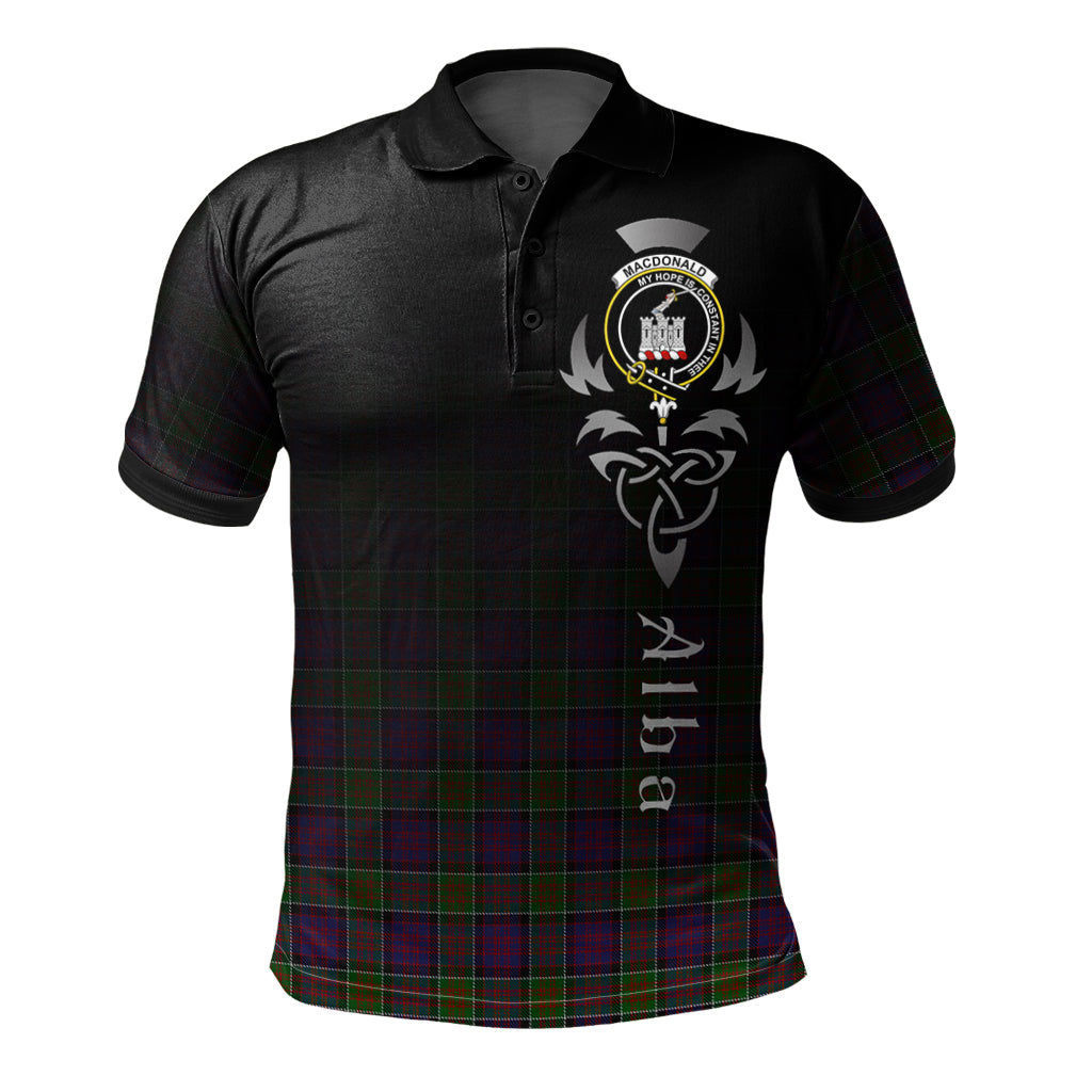 MacDonald of Clanranald Tartan Polo Shirt - Alba Celtic Style