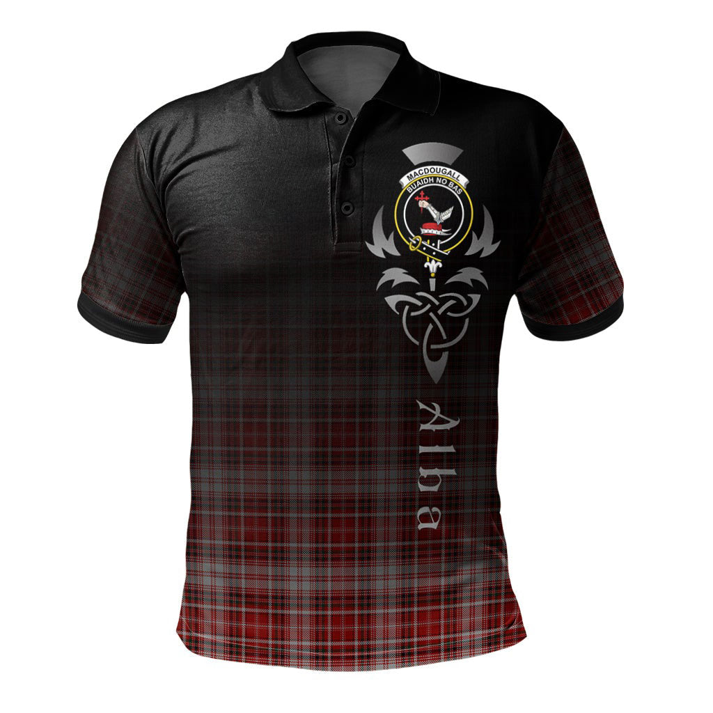 MacDougal Dress Tartan Polo Shirt - Alba Celtic Style