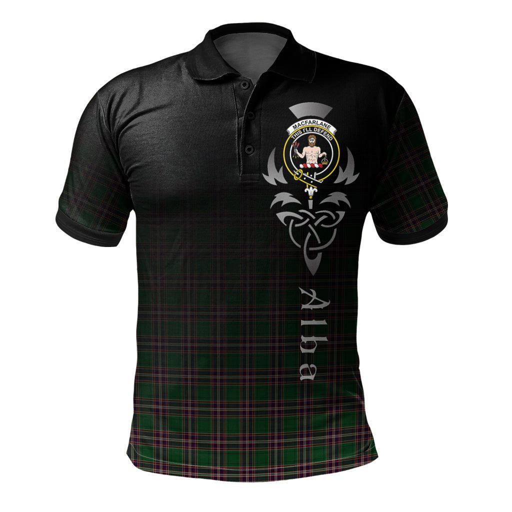 MacFarlane Hunting Tartan Polo Shirt - Alba Celtic Style