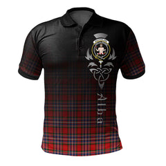MacFarlane Modern Tartan Polo Shirt - Alba Celtic Style