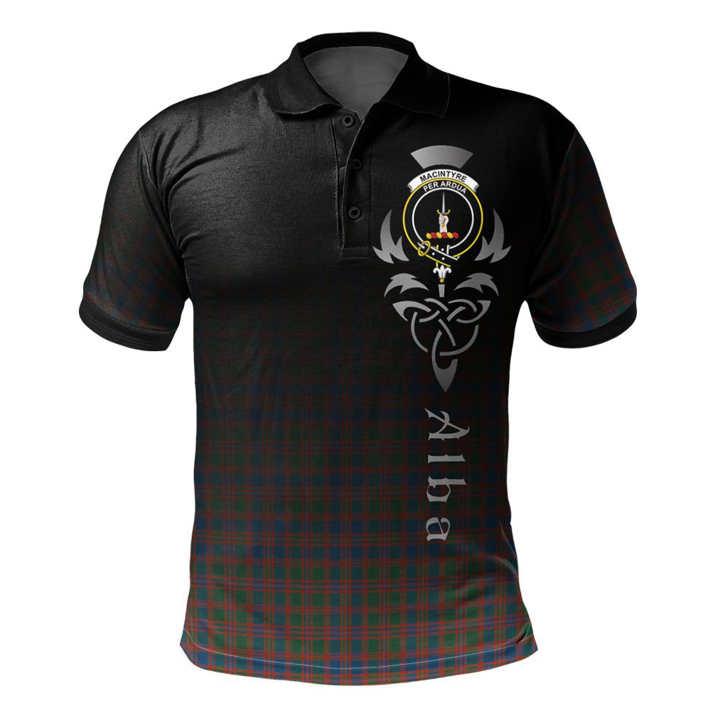 MacIntyre Ancient Tartan Polo Shirt - Alba Celtic Style
