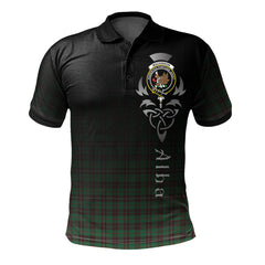 MacKinnon Hunting Ancient Tartan Polo Shirt - Alba Celtic Style