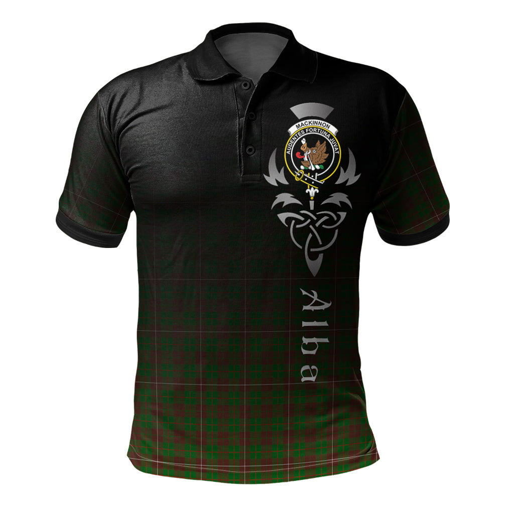 MacKinnon Hunting Modern Tartan Polo Shirt - Alba Celtic Style