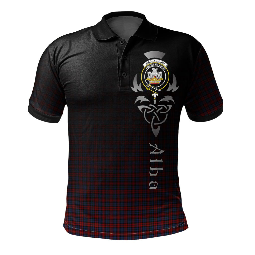 MacLachlan 02 Tartan Polo Shirt - Alba Celtic Style