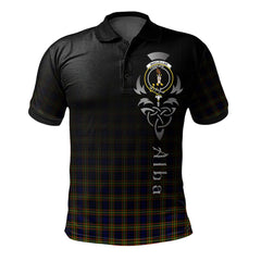 MacLellan Modern Tartan Polo Shirt - Alba Celtic Style
