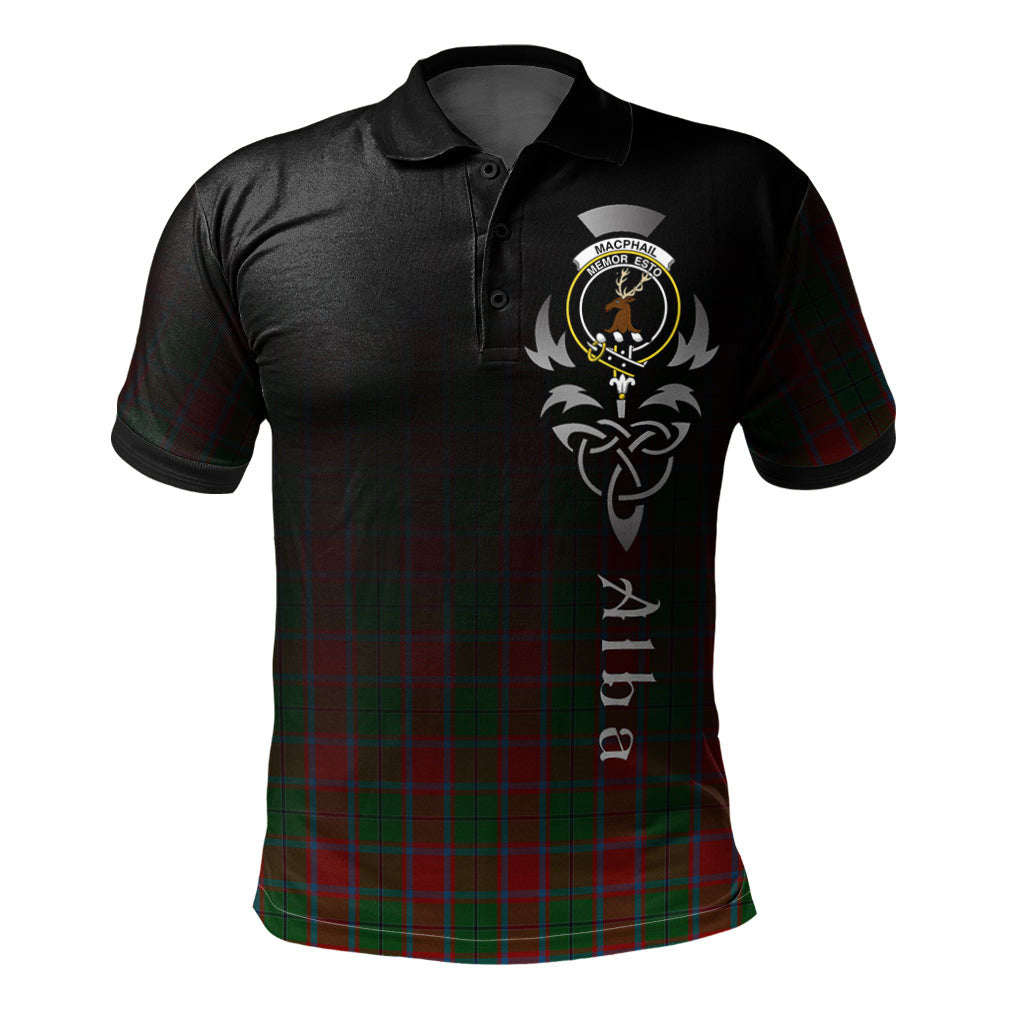 MacPhail Blue Bands Tartan Polo Shirt - Alba Celtic Style