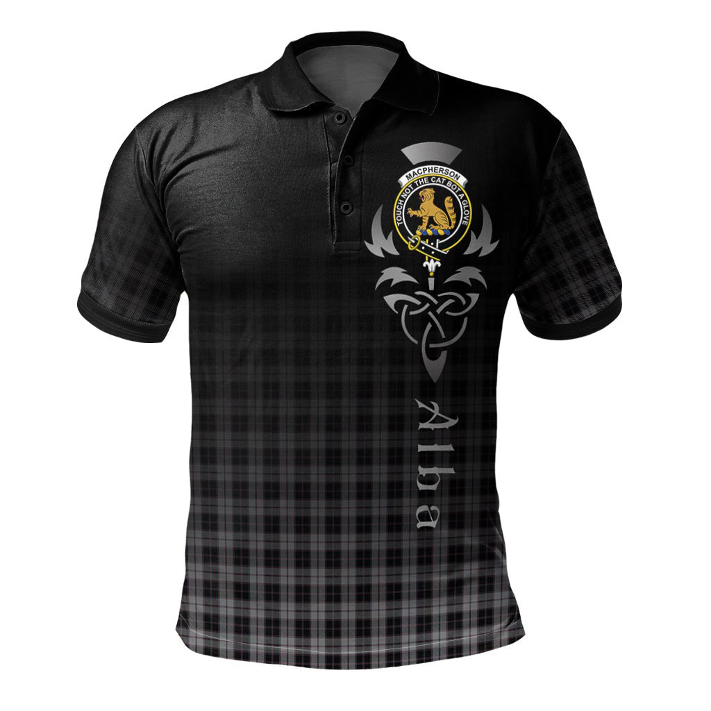 MacPherson 05 Tartan Polo Shirt - Alba Celtic Style