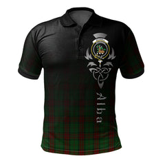 Maxwell Hunting Tartan Polo Shirt - Alba Celtic Style