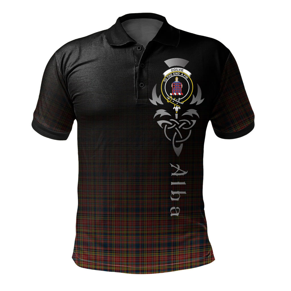 Ogilvie (Ogilvy) 02 Tartan Polo Shirt - Alba Celtic Style