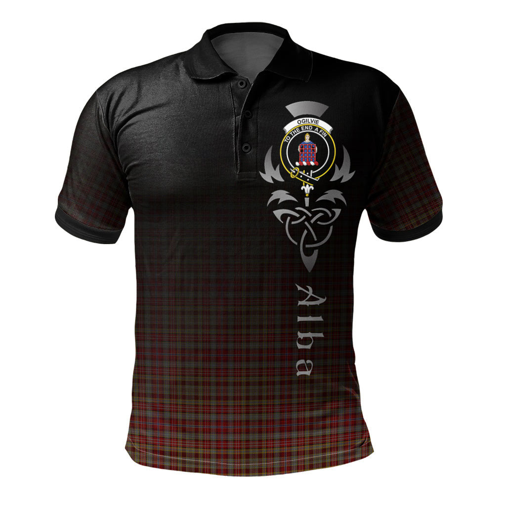 Ogilvie (Ogilvy) 03 Tartan Polo Shirt - Alba Celtic Style