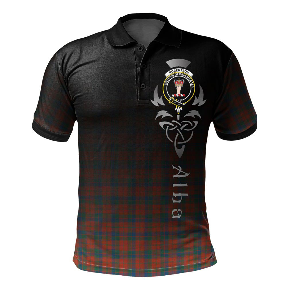 Robertson Ancient Tartan Polo Shirt - Alba Celtic Style