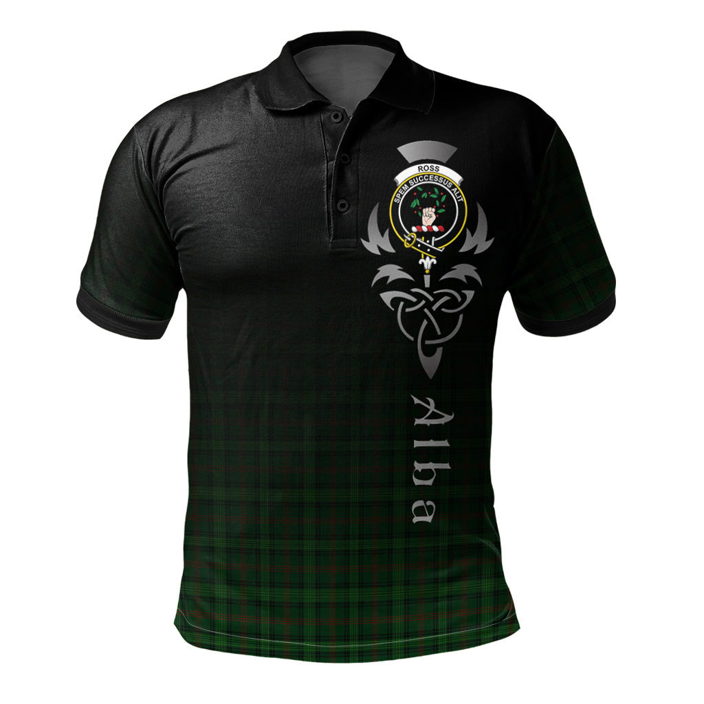 Ross Hunting 02 Tartan Polo Shirt - Alba Celtic Style