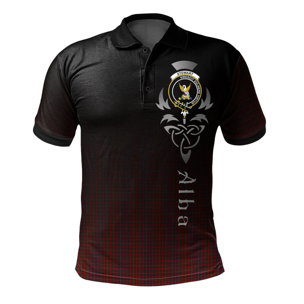 Stewart Royal 01 Tartan Polo Shirt - Alba Celtic Style