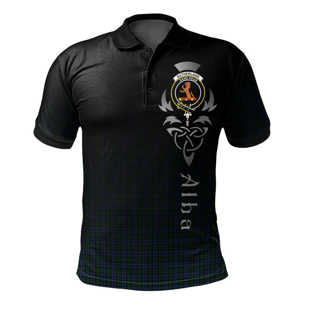 Sutherland 02 Tartan Polo Shirt - Alba Celtic Style