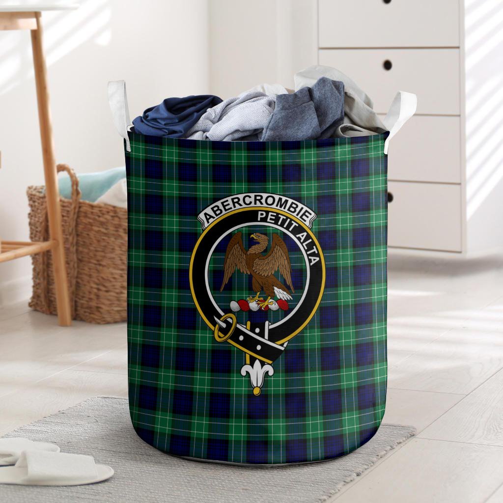 Abercrombie Tartan Crest Laundry Basket