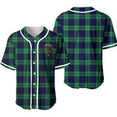 Abercrombie Tartan Unisex Baseball Jersey