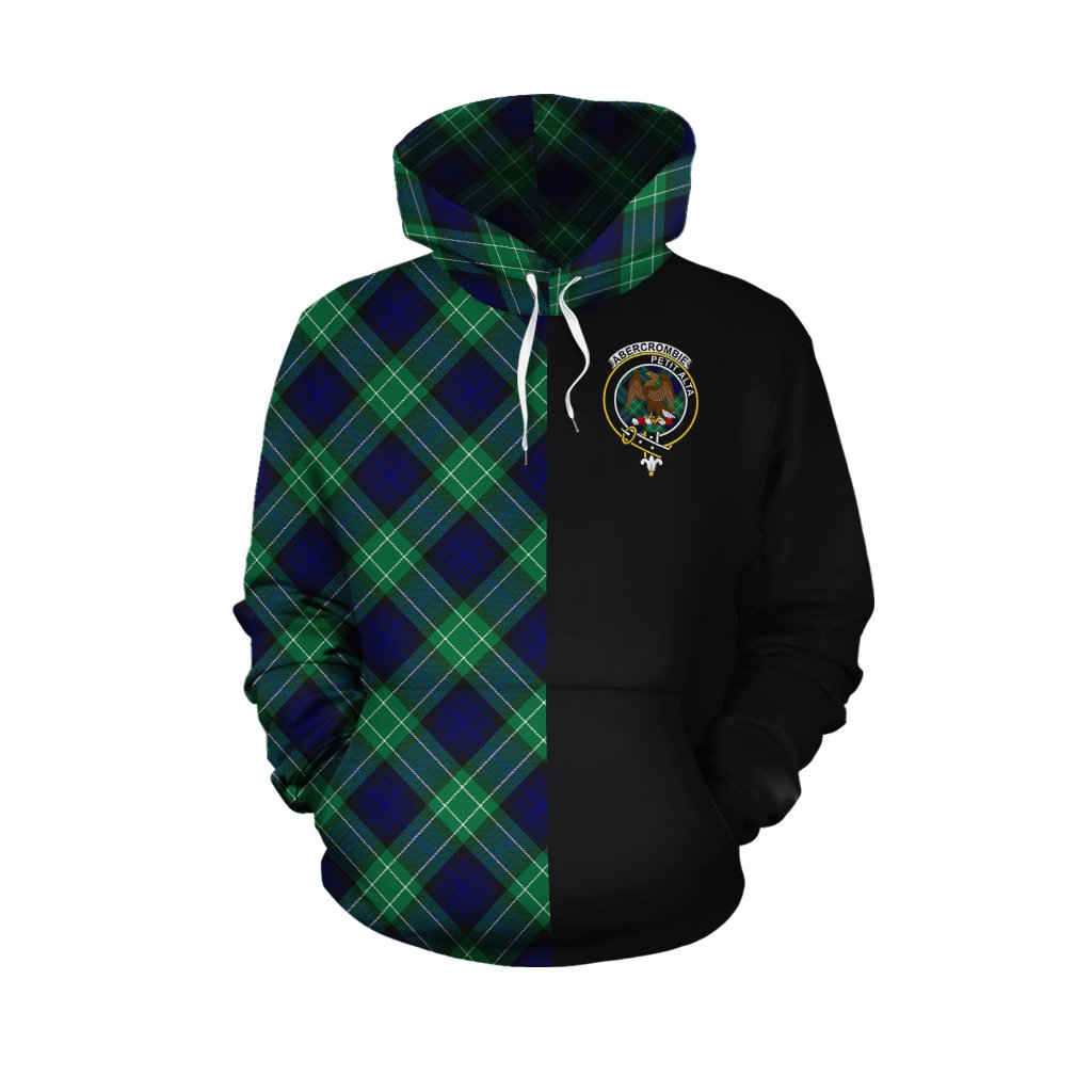 Abercrombie Tartan Hoodie Half of Me - Cross Style