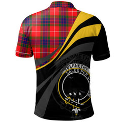 Abernethy Tartan Polo Shirt - Royal Coat Of Arms Style