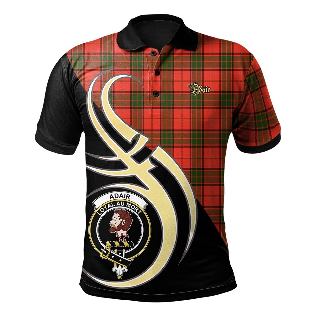 Adair Tartan Polo Shirt - Believe In Me Style