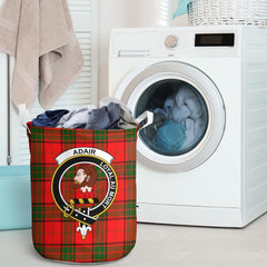 Adair Tartan Crest Laundry Basket