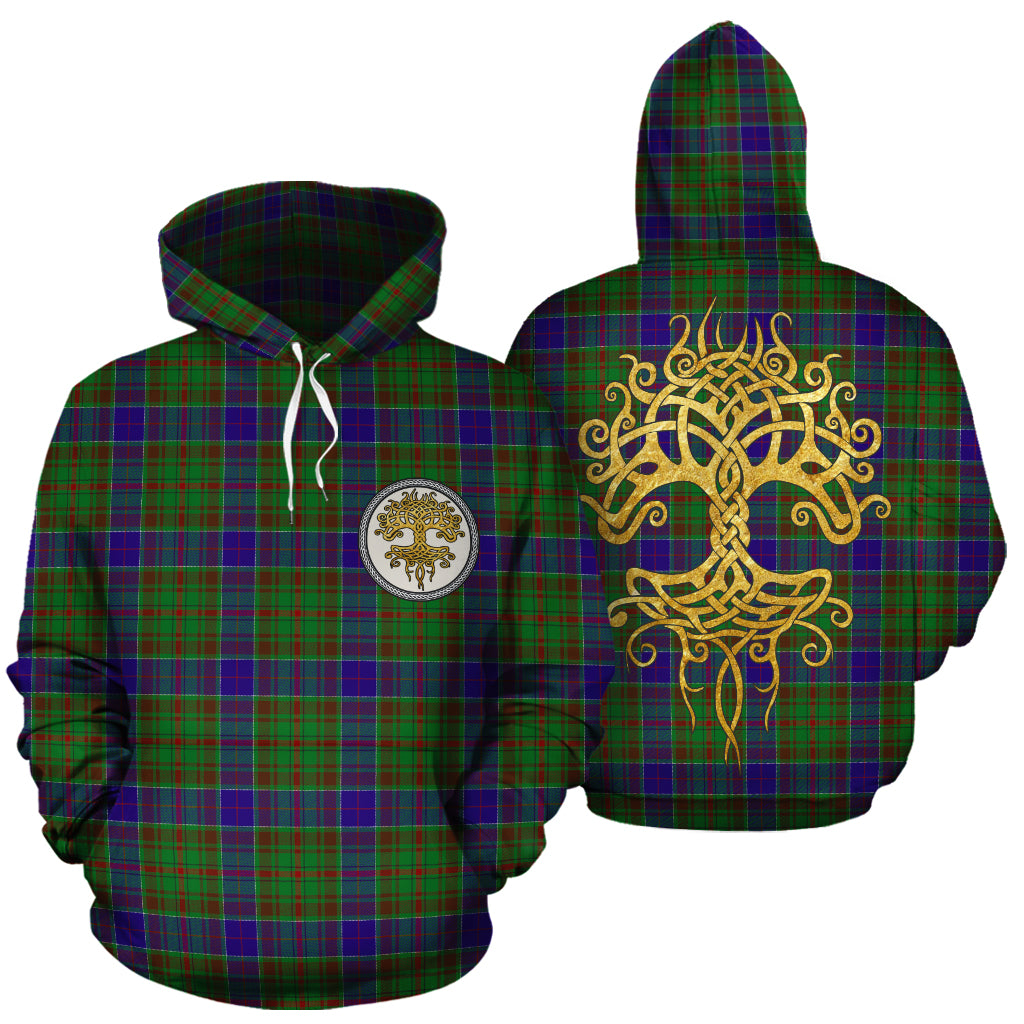 Adam Tartan Hoodie - Tree Of Life