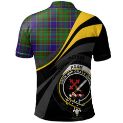 Adam Tartan Polo Shirt - Royal Coat Of Arms Style