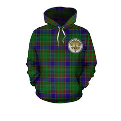 Adam Tartan Hoodie - Tree Of Life