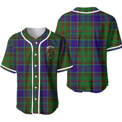 Adam Tartan Unisex Baseball Jersey