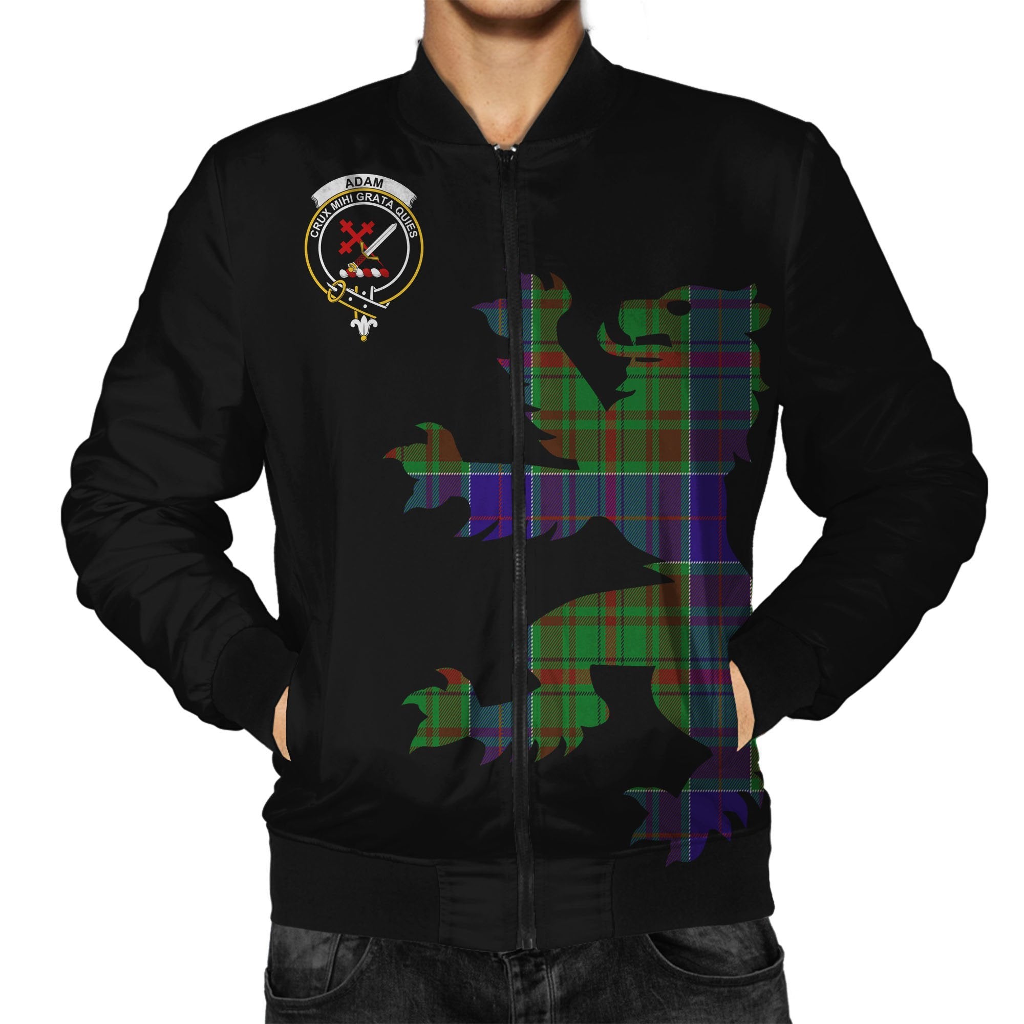 Adam Tartan Bomber Jacket Lion & Thistle