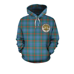 Agnew Ancient Tartan Hoodie - Tree Of Life