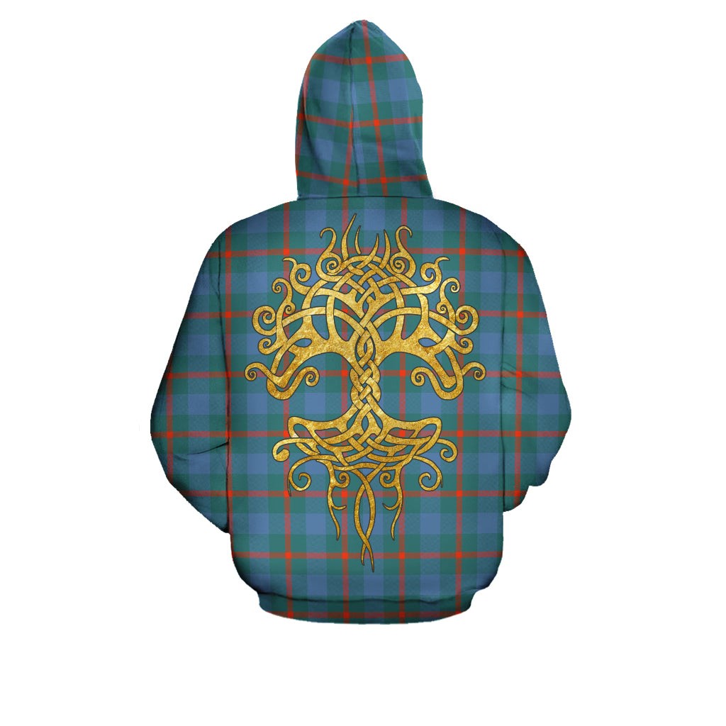 Agnew Ancient Tartan Hoodie - Tree Of Life