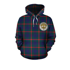 Agnew Modern Tartan Hoodie - Tree Of Life