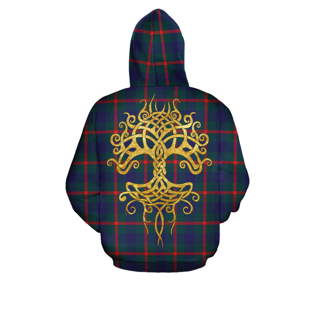 Agnew Modern Tartan Hoodie - Tree Of Life