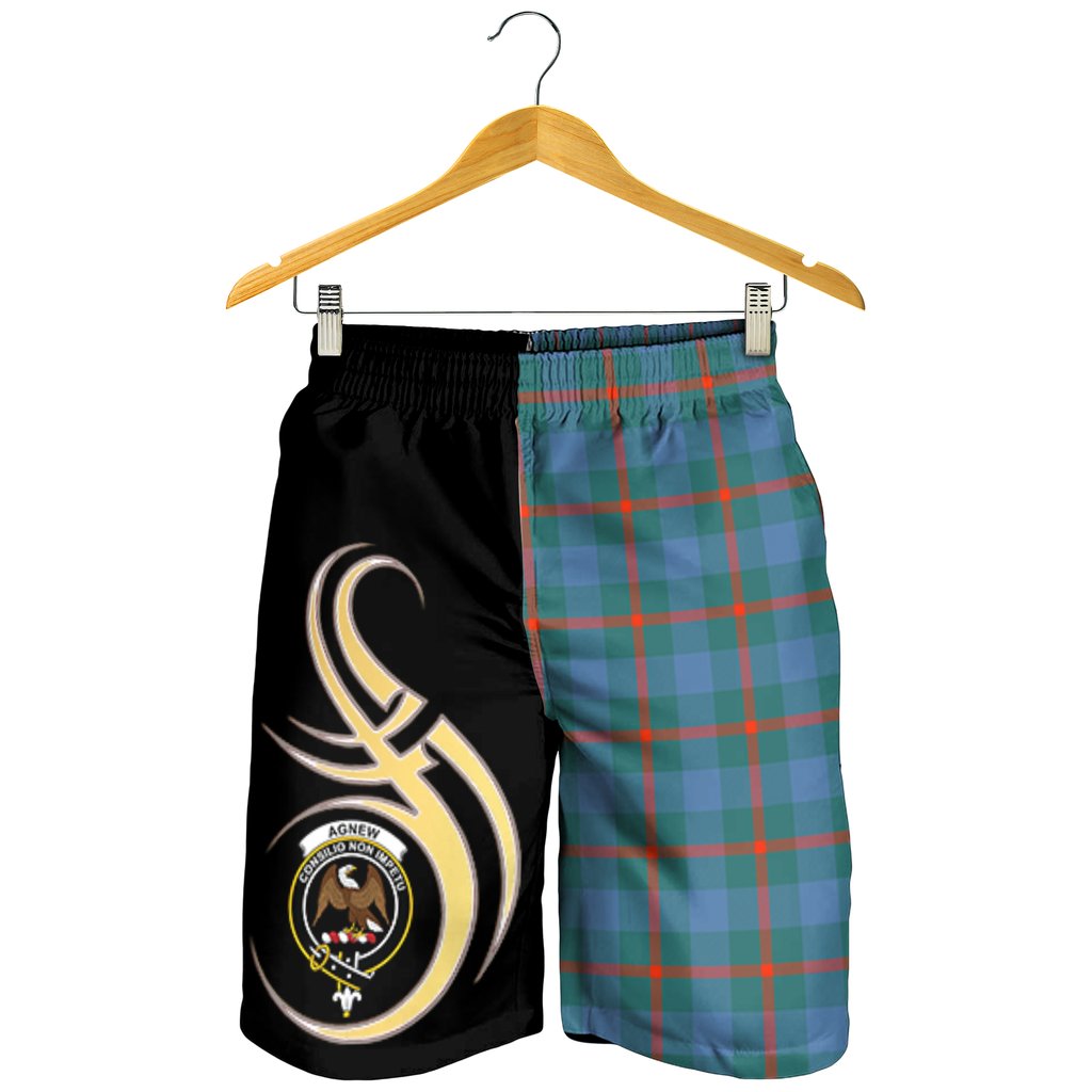 Agnew Ancient Tartan Crest Men's Short PM8