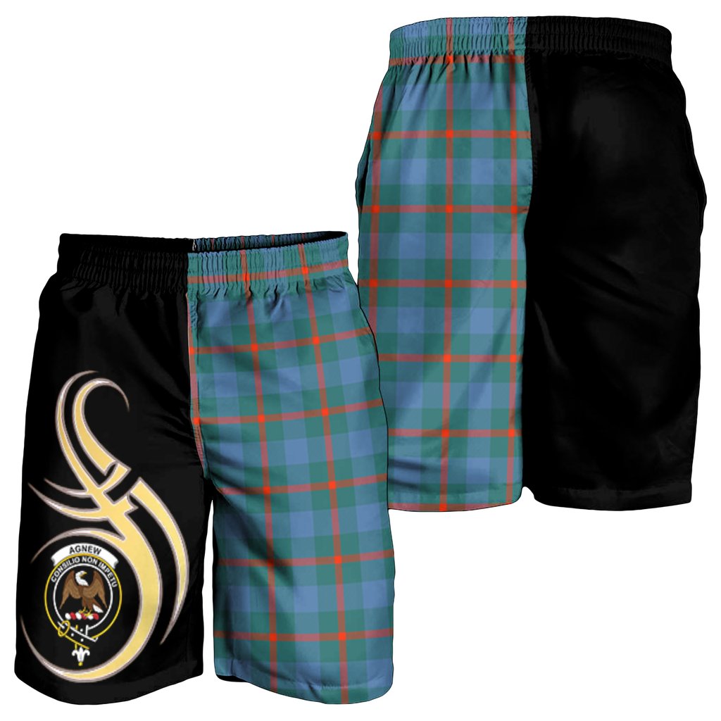 Agnew Ancient Tartan Crest Men's Short PM8