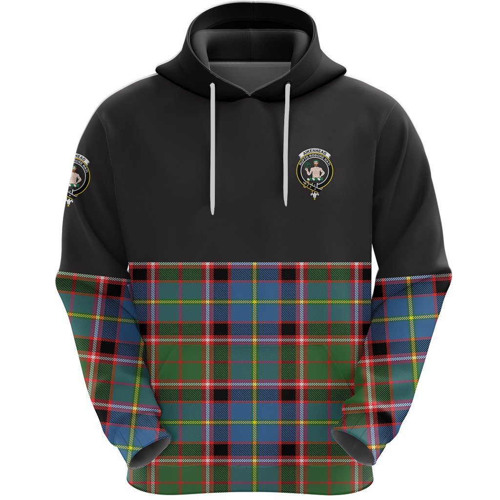 Aikenhead Clan Half Of Tartan Hoodie