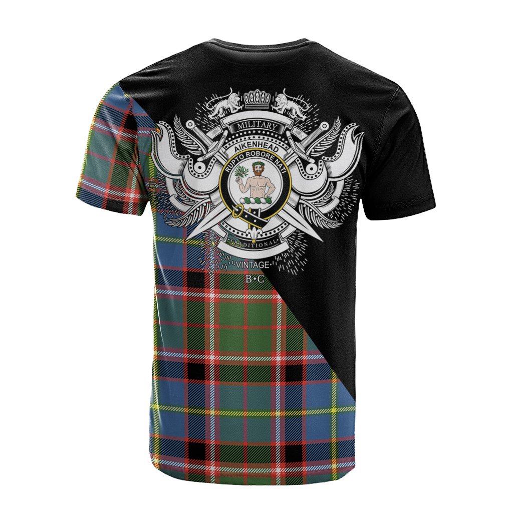 Aikenhead Tartan - Military T-Shirt