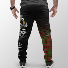 Ainslie Tartan Crest Jogger Sweatpants - Alba Celtic Style