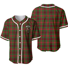 Ainslie Tartan Unisex Baseball Jersey