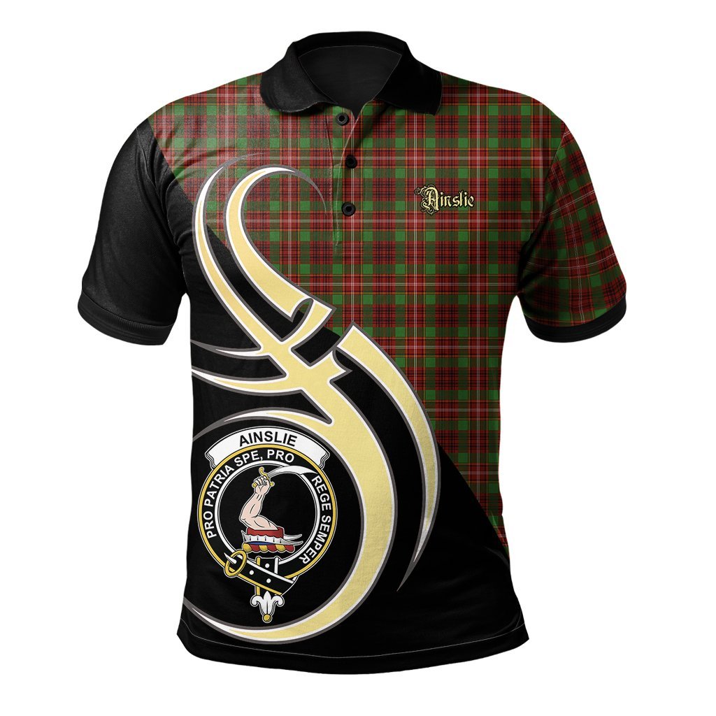 Ainslie Tartan Polo Shirt - Believe In Me Style