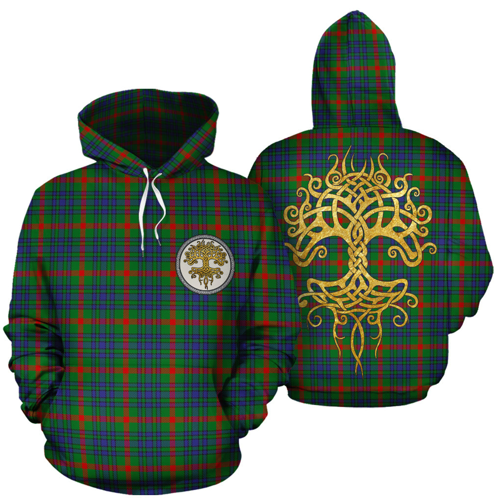 Aiton Tartan Hoodie - Tree Of Life