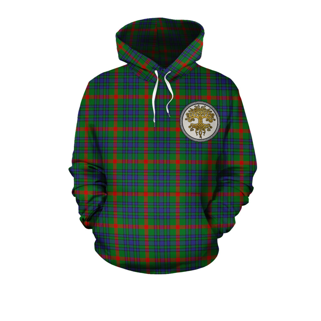 Aiton Tartan Hoodie - Tree Of Life